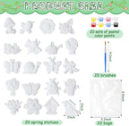 JellyArch 20 Set Spring DIY Painting Kit Ceramic to Paint Your Own Flowers Bee - Image 5
