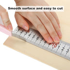 10 Pack Basswood Sheets 3mm 10 x 10 x 1/8 Inch Plywood Board, Thin Natural - Image 5