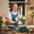 New 6 Pack Large Floral Flower Foam Blocks, Wet & Dry Florist Foam Styrofoam - Image 5