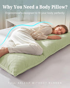 YZ HOME Long Body Pillow for Adults - Image 3