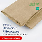 Standard Pillow Cases Set of 4 - Image 2
