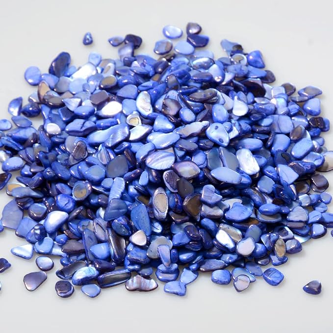 QICQDRAM Crushed Shells for Crafts About 2LB Small Natural Crushed Shells Bulk - Image 2