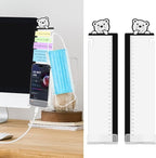 Office Desk Accessories 2pcs Monitor Memo Board Computer Message Board - Image 5