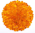 Glass Stones, 1Lb/460g Irregular Sea Glass Pebbles Non-Toxic Artificial Crystal by WAYBER
