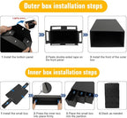 Trading Card Storage Box, Includes 24-600 CT Boxes & Card Dividers, + Trading - Image 4