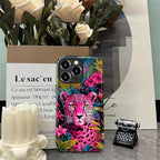 ZHEGAILIAN Case for iPhone 13 Pro Max, Panther Leopard Flower Durable - Image 7