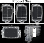 Guyuyii 3-Tier Stackable Bead Organizer - Image 2