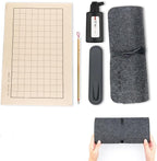 Professional Chinese Calligraphy Set Small Regular, Extra fine Calligraphy Brush by Qi+Ming+Wen+Fang