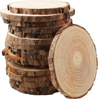 FSWCCK 17 PCS Unfinished Wood Slices by FSWCCK