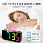 Topski Loud Alarm Clocks for Bedrooms Heavy Sleepers, Plug-in Digital Bedside - Image 6