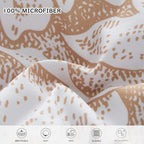Yogeneg 7 Piece Bed in a Bag Full Size Comforter Set Botanical Floral Bedding - Image 5