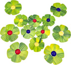 Esweny 12 Flower Stained Glass Mosaic Tiles by Esweny