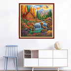 Joyhoor Cross Stitch Kits for Beginners Stamped Cross-Stitch Supplies - Image 2