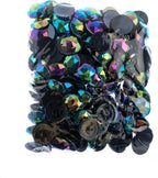 John Bead 200 Pieces 16mm, Acrylic Round Flat Back Rhinestones - Image 2