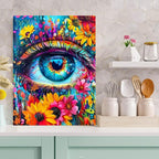 Meothan 5D Diamond Art Kits for Adults Eye Diamond Painting Kits for Adults - Image 2