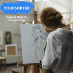 Canvas Boards for Painting Bulk 8x10 Inch, 42 Pack Small Painting Canvases for - Image 9