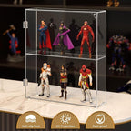 NIUBEE Acrylic Display Case, Wall Mounted or Desktop Dustproof Display Cabinet - Image 3