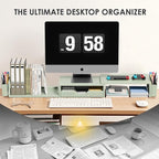 OPNICE Desk Organizers and Accessories, Dual Monitor Stand Riser - Image 6