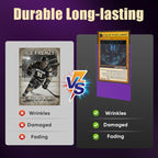 Purple MTG Card Sleeves 200 Pack Matte Trading Card Sleeves Sturdy Card - Image 4