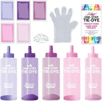 Tulip One-Step Tie-Dye Kit Tiara, Party Activity, Permanent & Vibrant Fabric Dye - Image 3