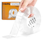 Double Sided Tape Heavy Duty for Wall Decor No Damage to Paint, Nano Two Sided by Coipdfty