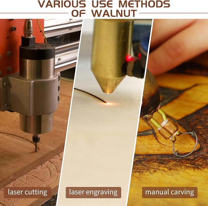 24 Pcs Baltic Birch Plywood, School DIY Projects, CNC Cutting, Wood Burning 24 - Image 3