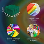 FabricLA Acrylic Felt Sheets for Crafts - Image 3