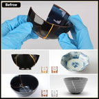 iienjoy Kintsugi Repair Kit, 4 Colors Food Safe Kintsugi Kit Repairs Broken - Image 4