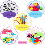 WATINC 18Pcs Hand Puppets Making Kit - Image 2