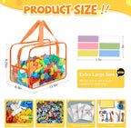 8 Packs Widen X-Large Toy Storage Bags 12.6×9.25×6.9In - Image 2