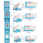 BAOFALI 4Pcs /Set Stamp Puncher Stamp Punch 1x0.8 &1.5 &1 &1.25x1.5inch Postage - Image 2