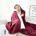 SNUGSUN Electric Heated Blanket Twin Size, Soft and Cozy Thickened Flannel and by SnugSun