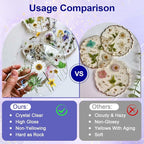 JANCHUN Crystal Clear Epoxy Resin Kit 72oz, Bubble-Free, Anti-Yellowing - Image 3