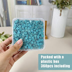 Turquoise Cross Beads for Bracelet Making - Image 3