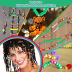 QPIXVB 1100PCS Pony Beads, Bulk Kandi Christmas Bead - Image 6