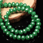 500pcs 6mm Crystal Glass Beads for Jewelry Making Faceted Rondelle Flat - Image 6