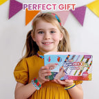 DDAI Bracelet Making Kit for Girls Ages 6-12 – Arts and Crafts for Kids Weaving - Image 7