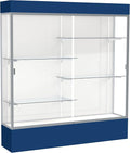 Waddell Spirit Lighted Floor Display Case, Satin Finish by WADDELL