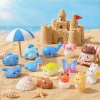 DIYDEC 68pcs Mini Resin Animal, Miniature Duck Figures to Hide Small Tiny Resin - Image 7