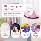 Honoson Mini Craft Iron Mini Heat Press Small Iron 3.93 x 2.36 x 2.76 in - Image 5