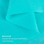 Jtnohx Craft Felt, 1 Square Yard Felt Fabric, 1.4mm Thickness Soft Flexible - Image 5