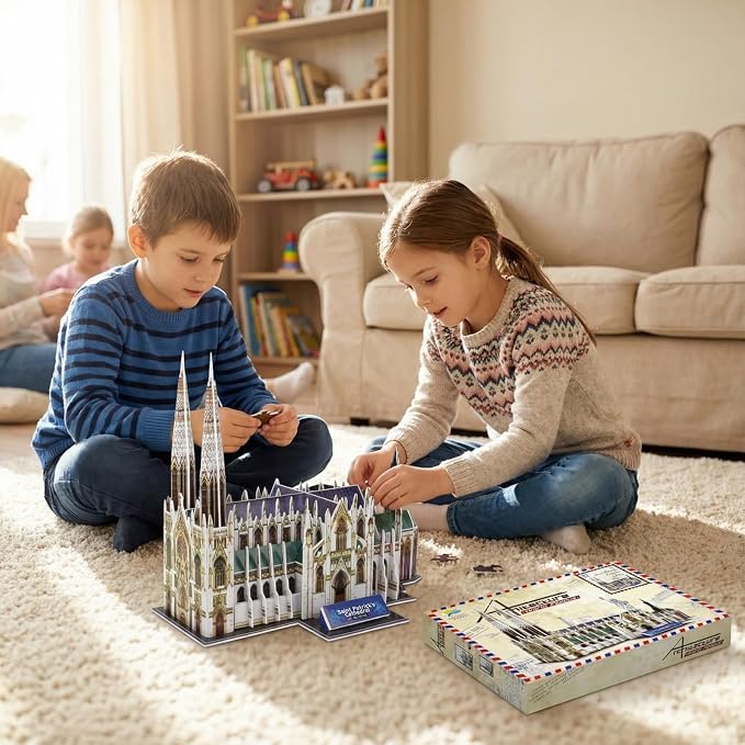 Architecture World Famous of 3D Puzzle.Build Your Own Collection of 17 Global - Image 6