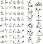stino 28/48Pcs Stainless Steel Metal Charms | Fadeless, Waterproof, by stino