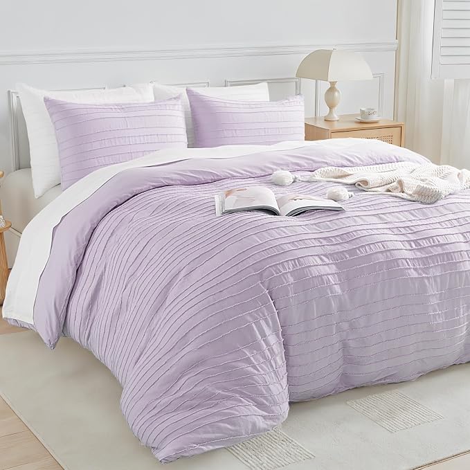 NEXHOME PRO Duvet Cover King, 3 Pieces Boho Tufted Duvet Cover Set, Soft and - Image 2