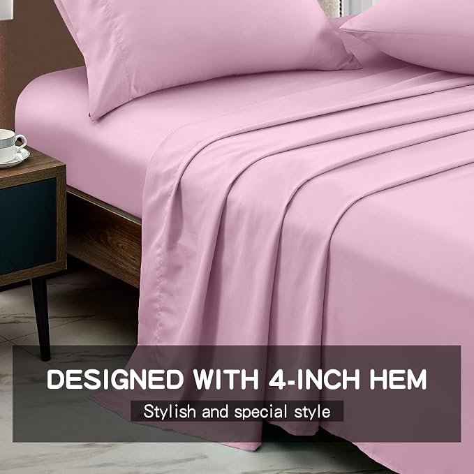FreshCulture Queen Flat Sheets Only 2 Pack - Image 2