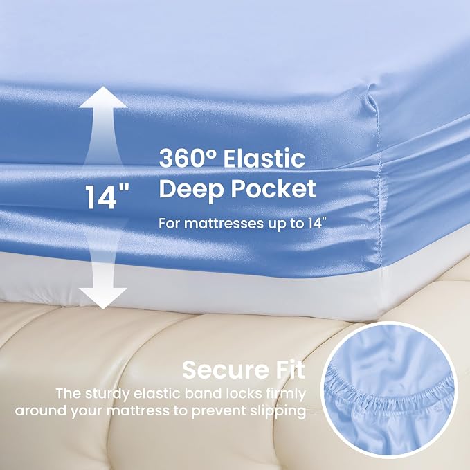 Love's cabin Satin King Sheet Sets - Image 4