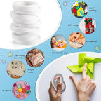 9 Rolls Double Sided Tape for Crafts, Strong Double-Sided Tape, Scrapbook Tape - Image 5