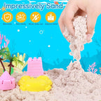 Mikiwon Ocean Sensory Bin, Sandbox Play Sand Art Kit - Image 3