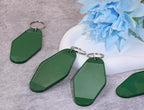 8PCS Motel Keychain Blank Hotel Key Tags Holder - Image 3