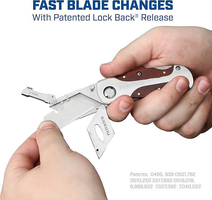 Sheffield Folding Utility Knife - Image 2